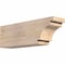 Ekena Millwork Mediterranean Smooth Rafter Tail, Douglas Fir, 5 1/2"W x 8"H x 24"L RFT06X08X24MED00SDF - alternate 1